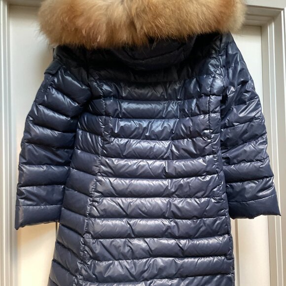 Moncler Girls' Hooded Long Down Jacket - Picture 5 of 16